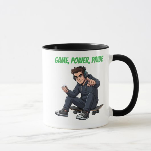 Ryder Game Power Pride Tasse – Urban Gamer Stil (Rechts)