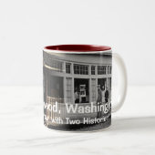 Ryderwood-Tasse (Nummer 3 in einem Set von 4) Zweifarbige Tasse (VorderseiteRechts)