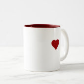 Rydw i'n hoffi coffi zweifarbige tasse (VorderseiteRechts)