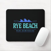 Rye Beach New Hampshire Rye Beach Nh Shoreline Mousepad (Mit Mouse)