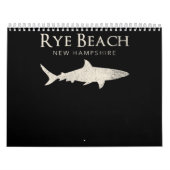 Rye Beach New Hampshire - Shark Lover - Geschenke Kalender (Titelbild)