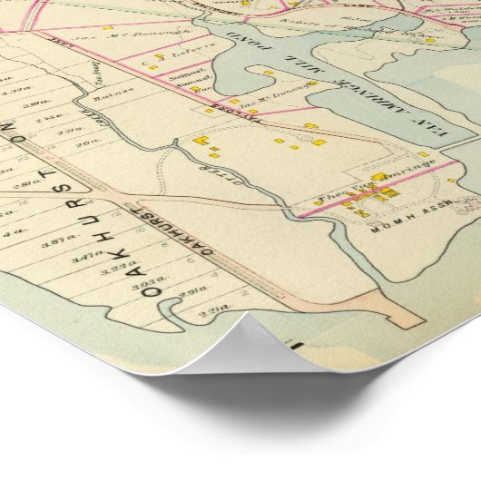 Rye, New York Poster (Ecke)