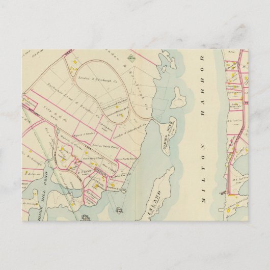 Rye, New York Postkarte (Vorderseite)