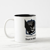 Ryerson Versicherungs-Tasse Zweifarbige Tasse (Links)