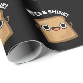 Ryes and Shine Funny Brot Puff Dark BG Geschenkpapier (Rolleneckpunkt)