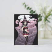 Ryla - Valentinstag Hexe Postkarte (Stehend Vorderseite)