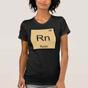 Rylan Name Chemie Element Periodensystem T-Shirt