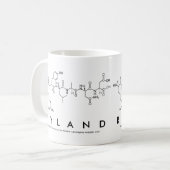 Ryland Peptidname Tasse (Vorderseite Links)