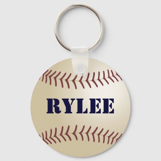 Rylee Baseball Keychain Schlüsselanhänger (Vorderseite)