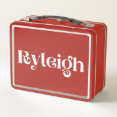 Ryleigh Metall Brotdose (Rückseite)