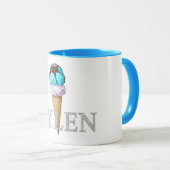 Rylen Eiscreme-Tasse Tasse (VorderseiteRechts)