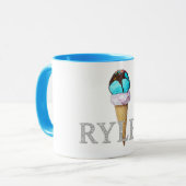 Rylen Eiscreme-Tasse Tasse (Vorderseite Links)