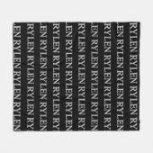 Rylen-Fleece-Decke Fleecedecke (Vorderseite (Horizontal))