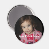 Rylie ROCKS Cancer Magnet (Vorderseite/Rückseite)