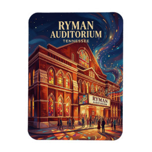 Ryman Auditorium Tennessee Magnet
