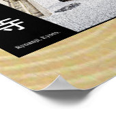 Ryoanji japan Zen-Garten Poster (Ecke)