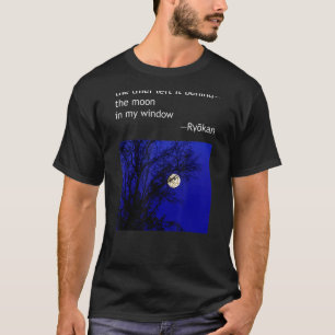 Ryokan Ryokwan Haiku Gedicht Dieb Links hinter Moo T-Shirt