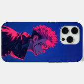 Ryomen Sukuna Neon Fluch Case-Mate iPhone Hülle (Rückseite (Horizontal))