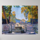 Rysselberghe - Brunnen Poster (Vorne)