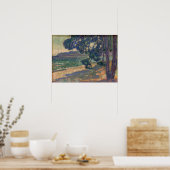 Rysselberghe - Cavalaire Beach Poster (Küche)