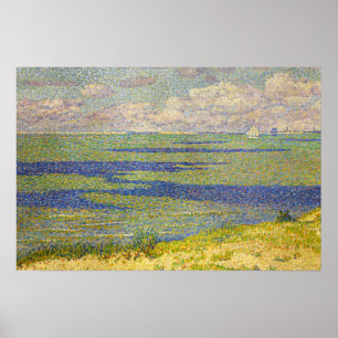 Rysselberghe - Dünen von Cadzand 1893 Poster