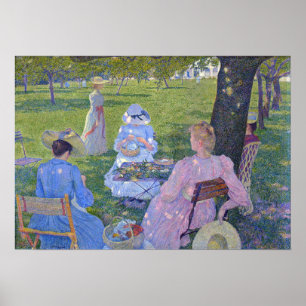 Rysselberghe - Frauen Poster
