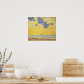 Rysselberghe - Große Wolken Poster (Küche)