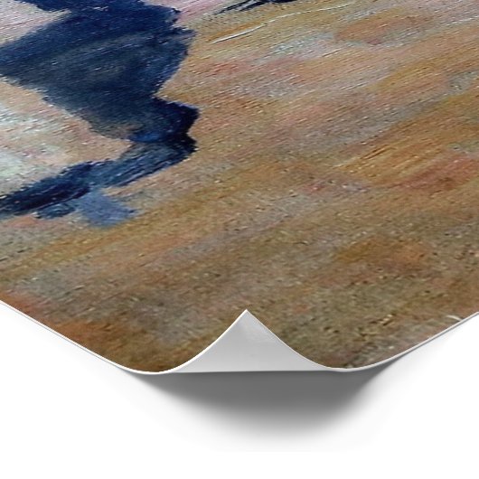 Rysselberghe - Lager in Marokko Poster (Ecke)