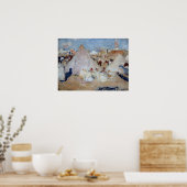 Rysselberghe - Lager in Marokko Poster (Küche)