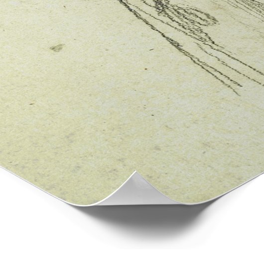 Rysselberghe - Selbstportrait Poster (Ecke)