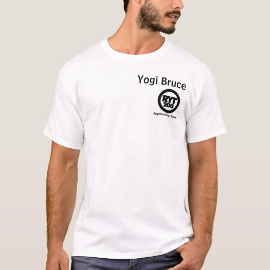 ryt200A, Yogi Bruce T-Shirt (Vorderseite)