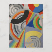 Rythm von Robert Delaunay Postkarte (Vorderseite)