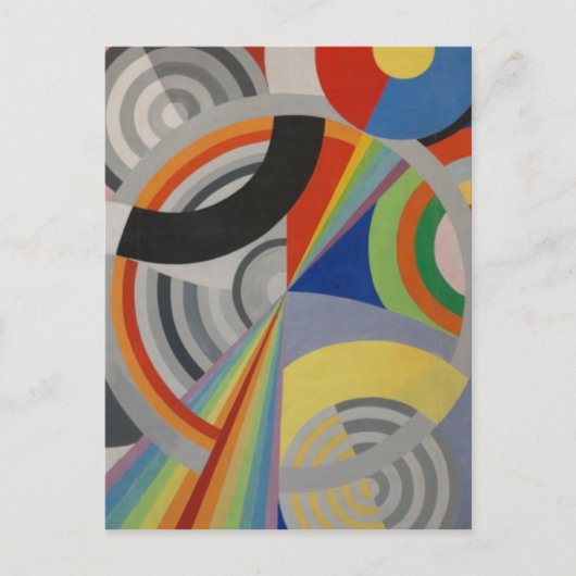 Rythm von Robert Delaunay Postkarte (Vorderseite)
