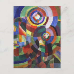 Rythm von Robert Delaunay Postkarte