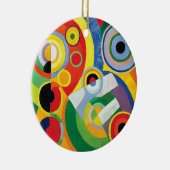 Rythme Joie de Vivre durch Robert Delaunay Keramik Ornament (Rechts)