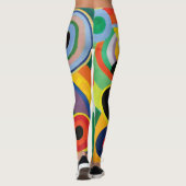Rythme Joie de Vivre durch Robert Delaunay Leggings (Rückseite)