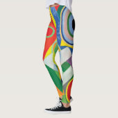 Rythme Joie de Vivre durch Robert Delaunay Leggings (Links)