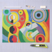 Rythme, Joie de Vivre von Robert Delaunay Seidenpapier (Handwerk)