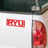 Ryu Briefmarke Autoaufkleber (Auf Lkw)