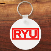 Ryu Briefmarke Schlüsselanhänger (Vorderseite)
