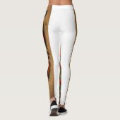 Ryū no Yume: Majestic Japanese Dragon Back Tattoo Leggings (Rückseite)