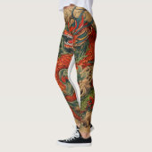 Ryū no Yume: Majestic Japanese Dragon Back Tattoo Leggings (Links)