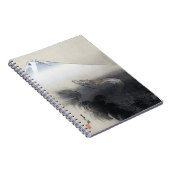 Ryu Shoten Mt. Fuji & Dragon von Ogata Gekko Notizblock (Rechte Seite)