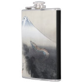 Ryu Shoten über Fuji, Japan Flachmann (Links)