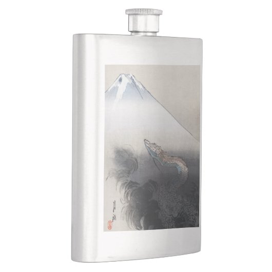 Ryu Shoten über Fuji, Japan Flachmann (Rechts)