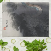 Ryu Shoten über Fuji, Japan Geschirrtuch (Gefaltet)