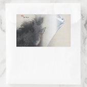 Ryu Shoten über Fuji, Japan Rechteckiger Aufkleber (Tasche)