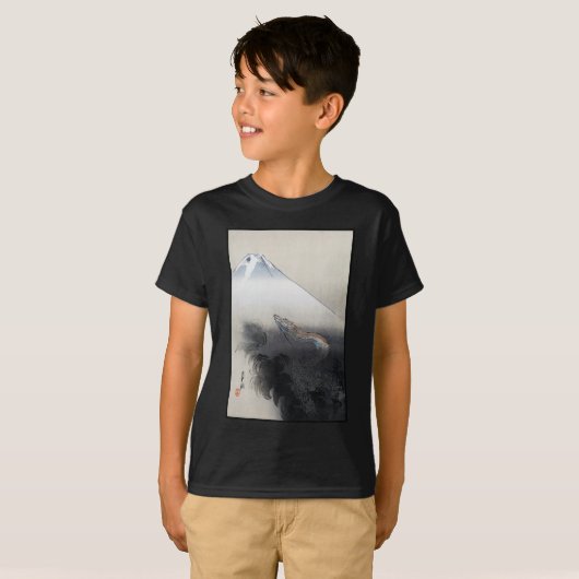 Ryu Shoten über Fuji, Japan T-Shirt (Vorne ganz)