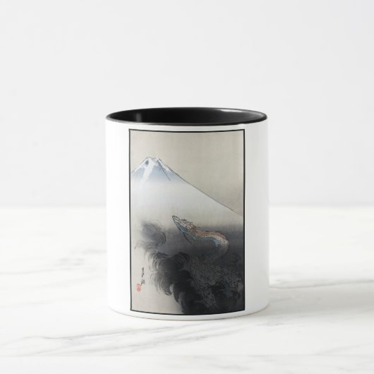 Ryu Shoten über Fuji, Japan Tasse (Zentrum)