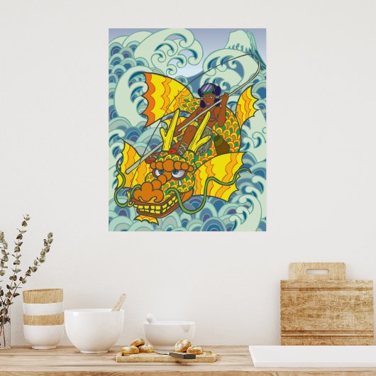 Ryugu Omiya Poster (Küche)